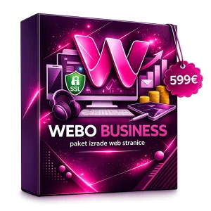 WEBO Business paket za izradu web stranice