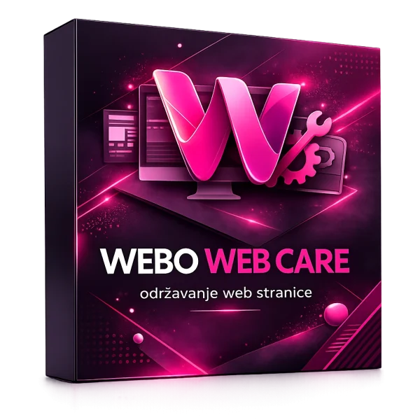 Održavanje web stranice – WEBO WEB CARE paket
