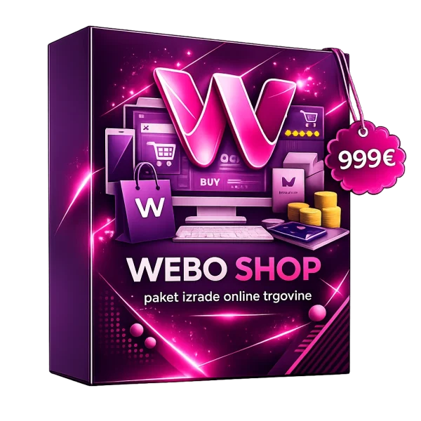 WEBO Shop paket za izradu web trgovine